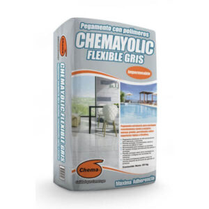 PEGAMENTO CHEMAYOLIC FLEXIBLE GRIS 25KG